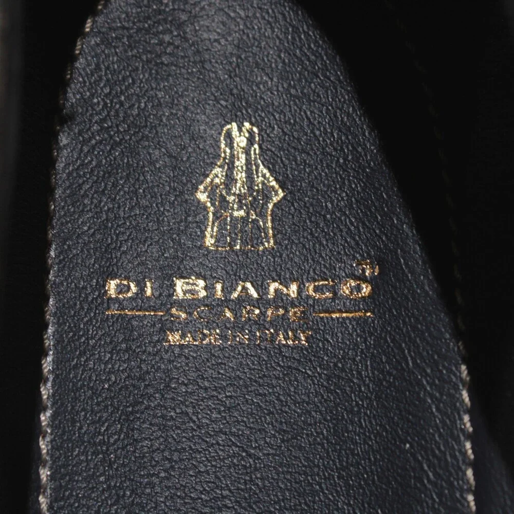 Di Bianco NWB Slip On Tasseled Loafers Size 9.5 US in Dark Purple Velvet